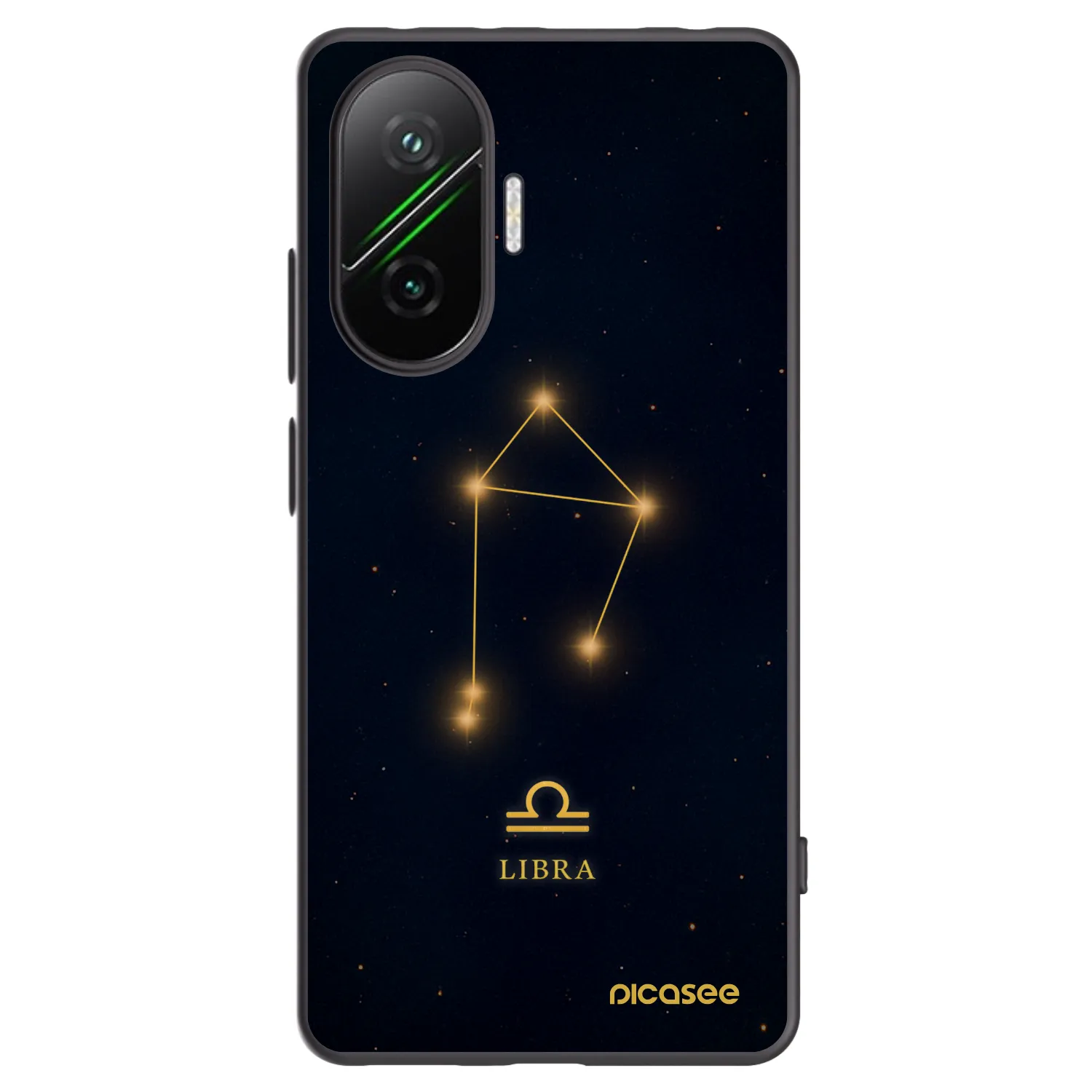 Picasee Xiaomi Poco F7 Pro 5G Hülle - Schwarzes Silikon - LIBRA
