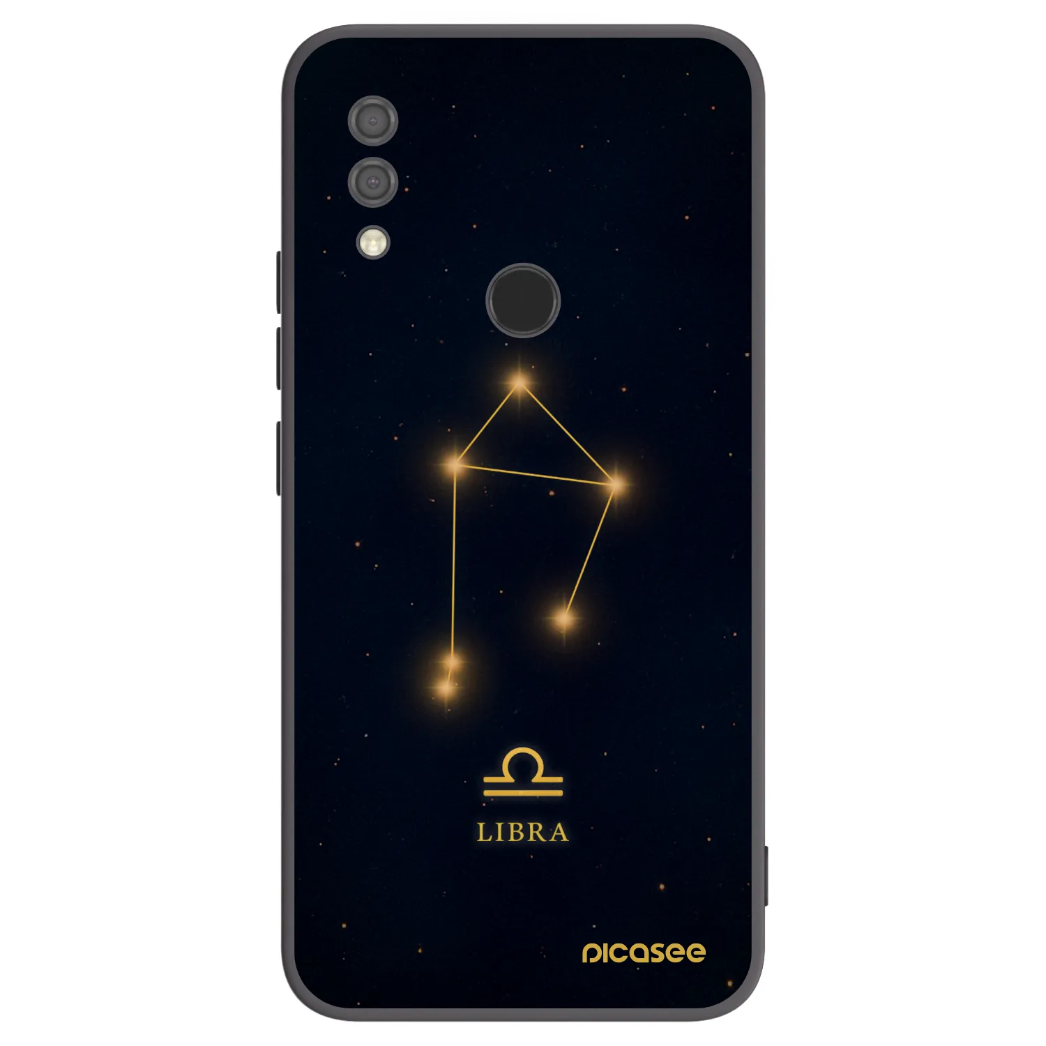 Picasee Xiaomi Redmi 7 Hülle - Schwarzes Silikon - LIBRA
