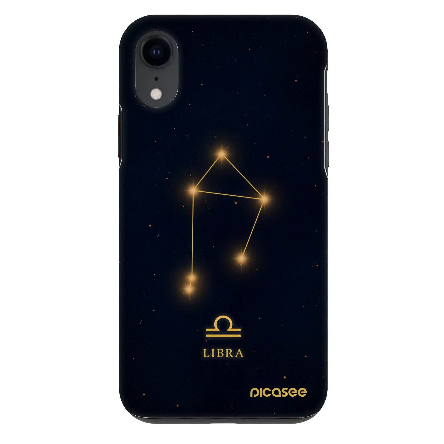 Picasee Fashion Case für Apple iPhone XR - LIBRA