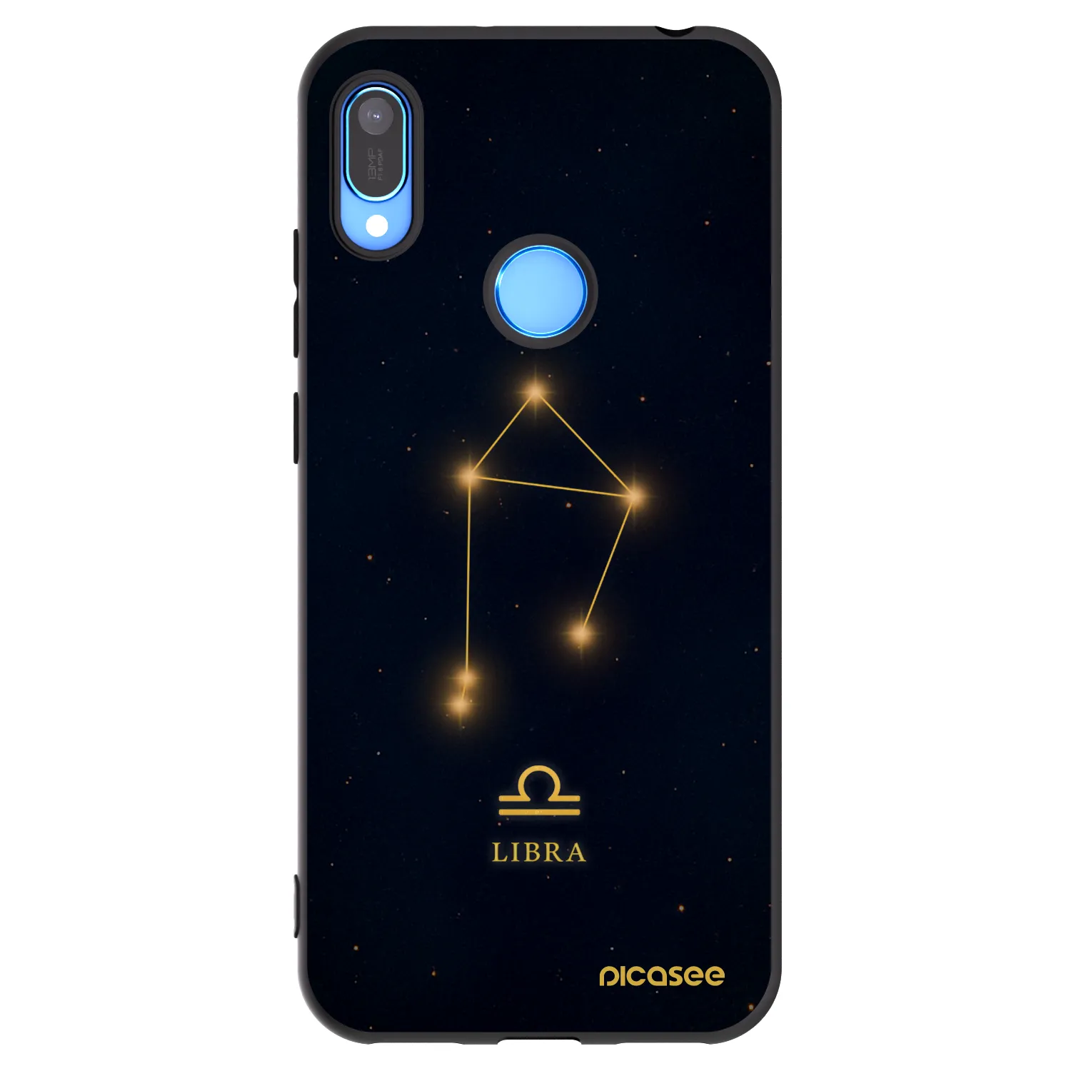 Picasee Huawei Y6 2019 Hülle - Schwarzes Silikon - LIBRA