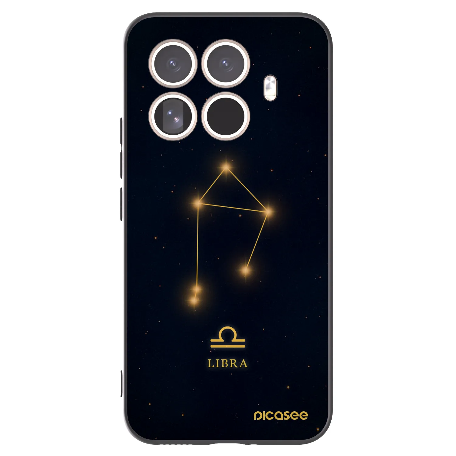 Picasee Xiaomi 15T Pro Hülle - Schwarzes Silikon - LIBRA