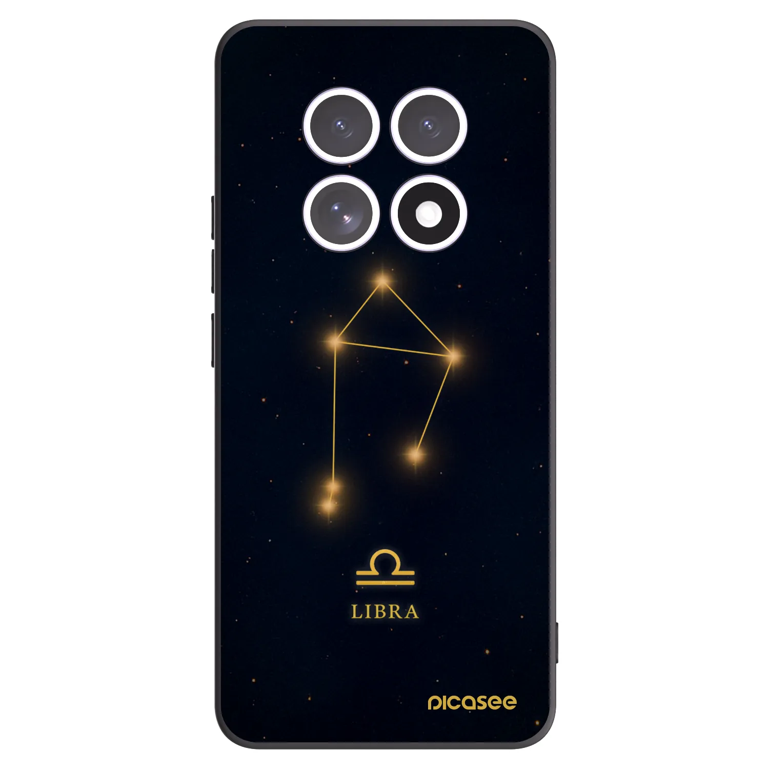 Picasee Xiaomi Redmi Note 15 Hülle - Schwarzes Silikon - LIBRA