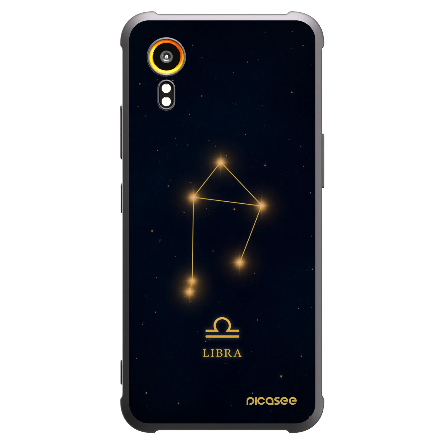 Picasee Samsung Galaxy Xcover 7 Hülle - Schwarzes Silikon - LIBRA