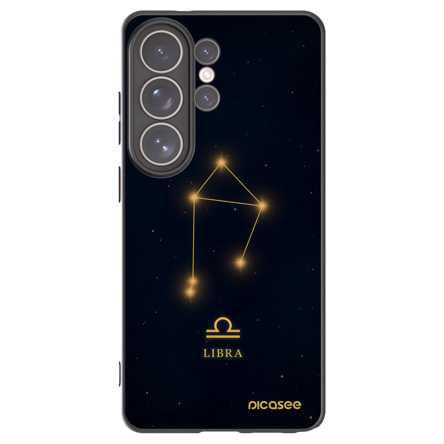 Picasee Samsung Galaxy S26 Ultra Hülle - Schwarzes Silikon - LIBRA