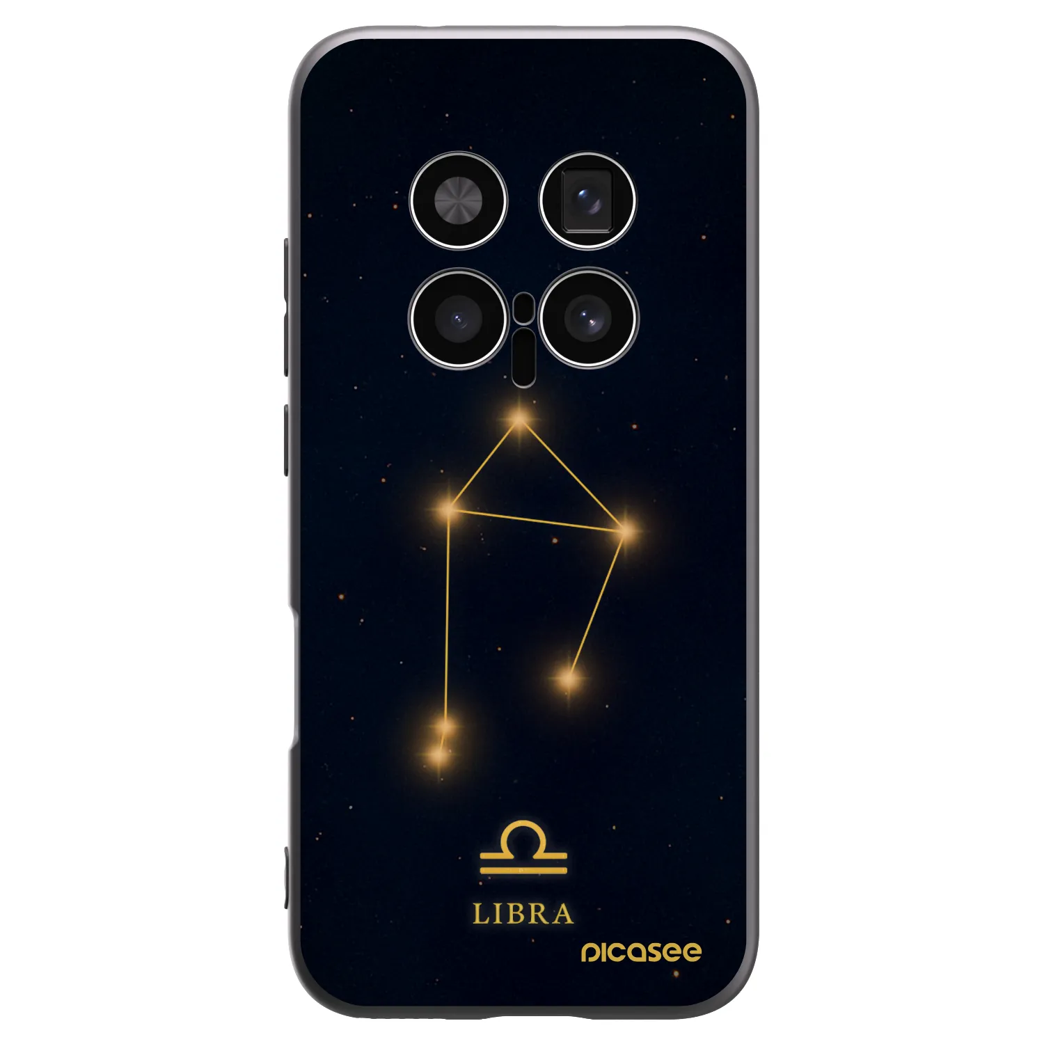Picasee Honor Magic8 Pro 5G Hülle - Schwarzes Silikon - LIBRA