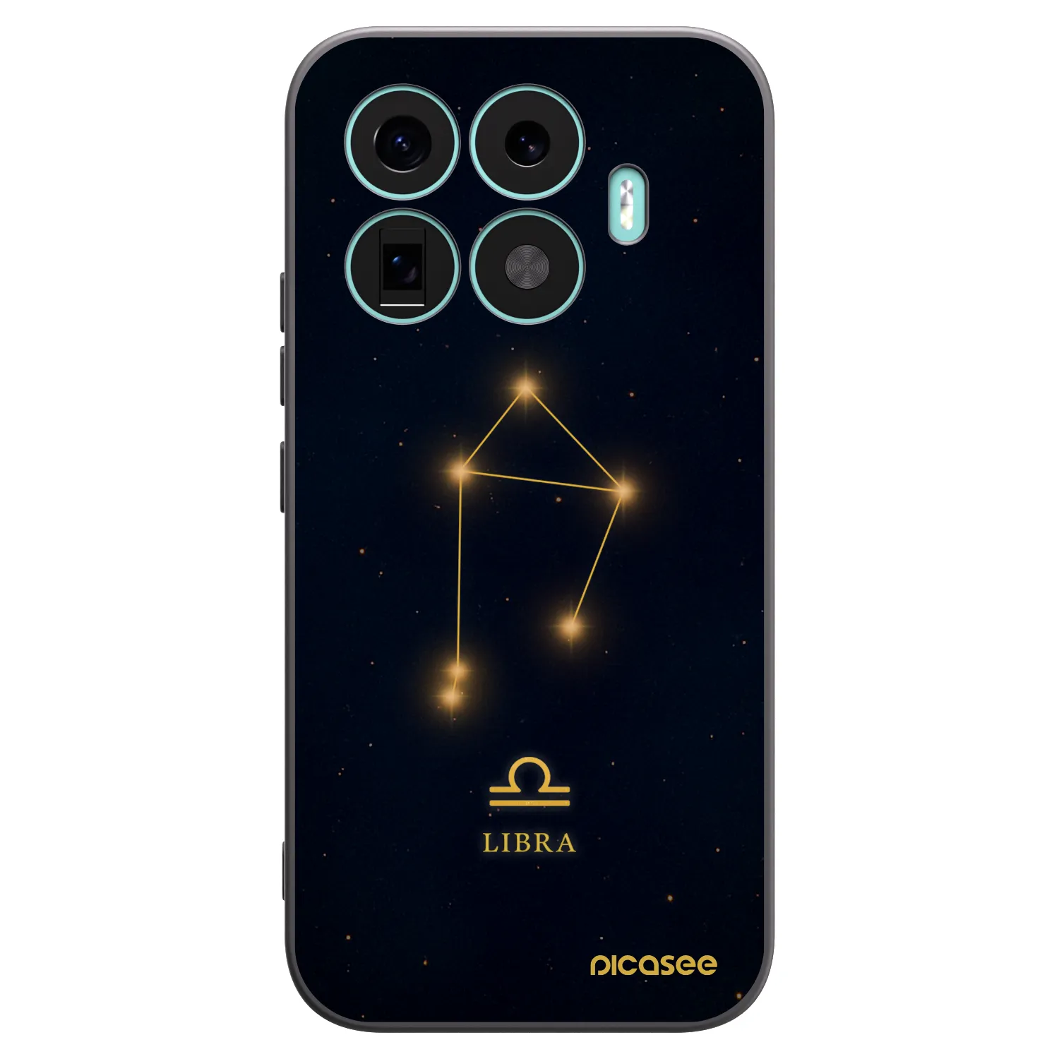 Picasee Xiaomi 17T Hülle - Schwarzes Silikon - LIBRA