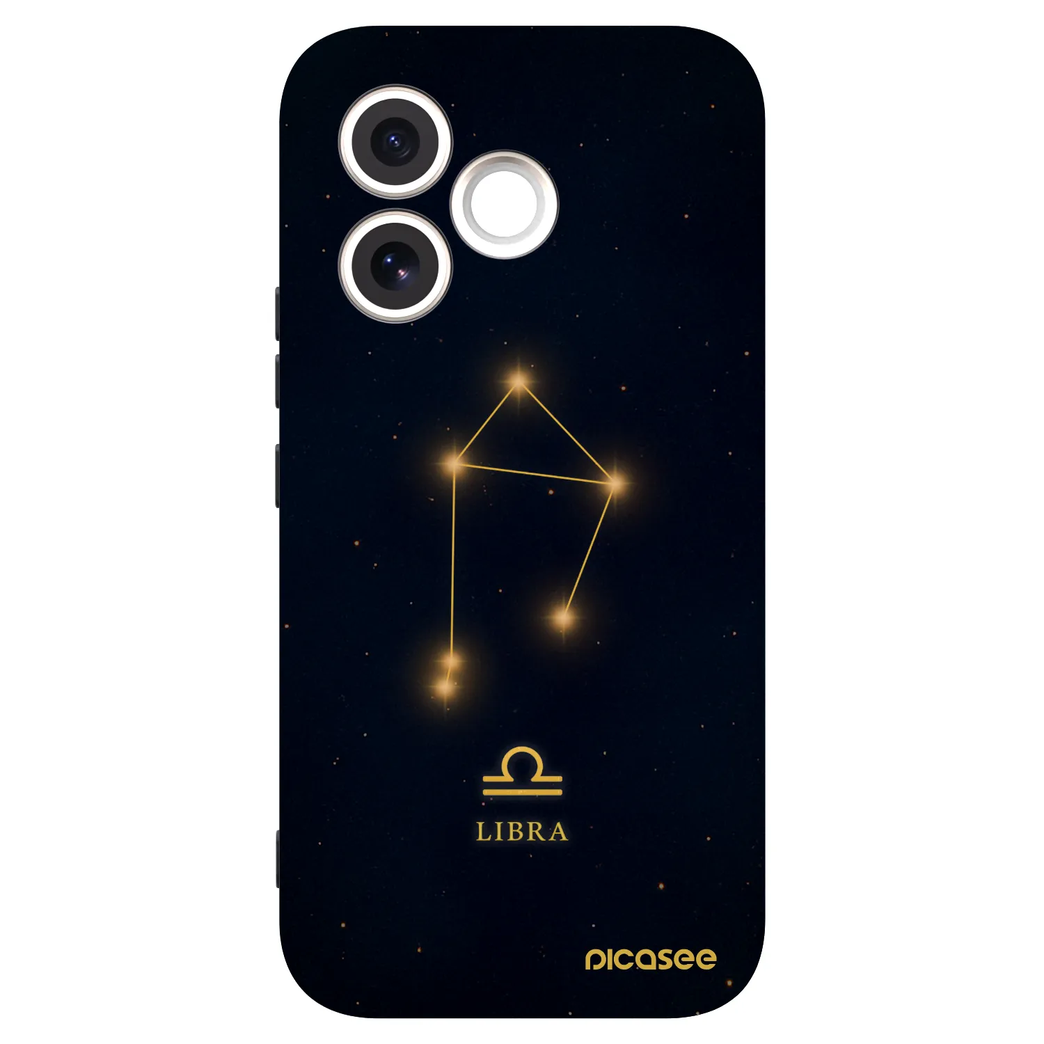 Picasee Honor 600 Lite Hülle - Schwarzes Silikon - LIBRA