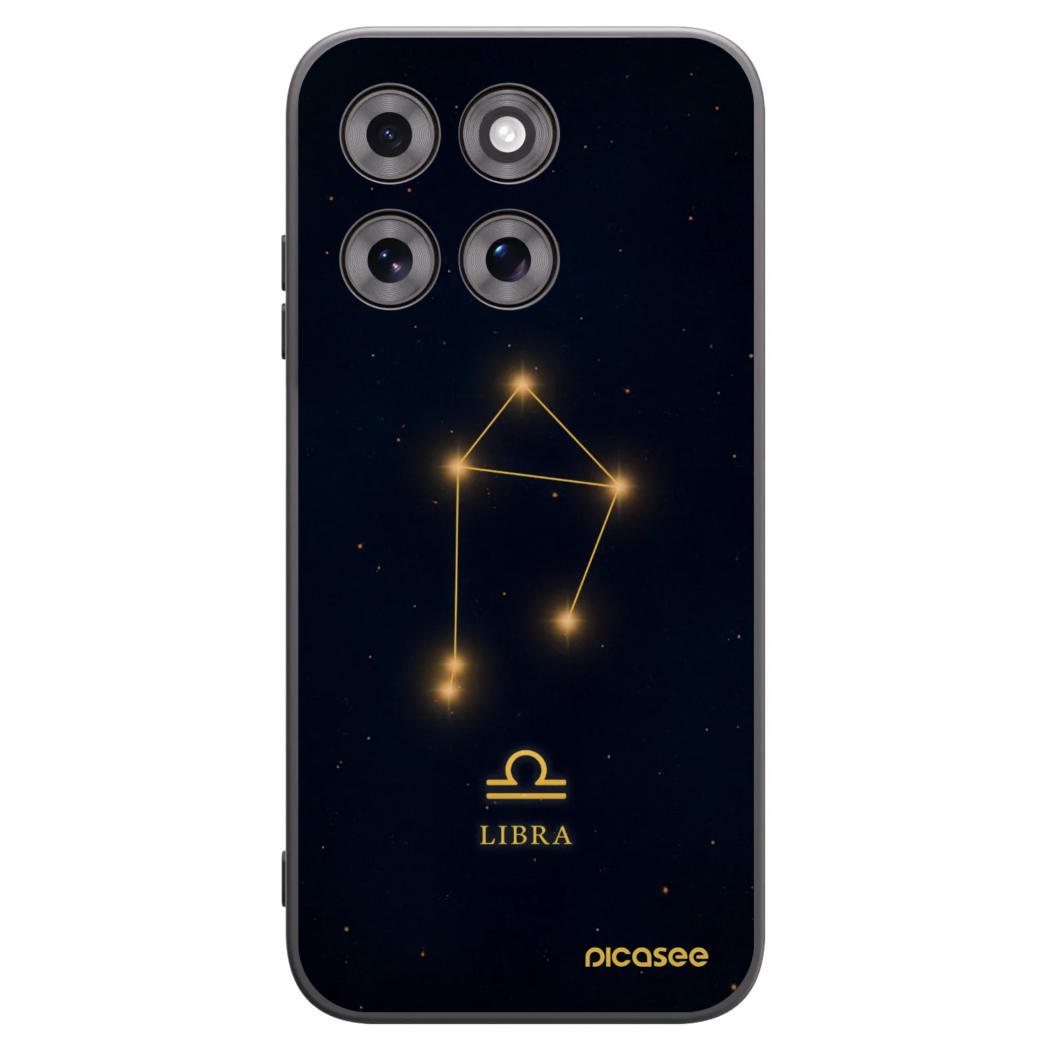 Picasee Motorola Moto G77 Hülle - Schwarzes Silikon - LIBRA