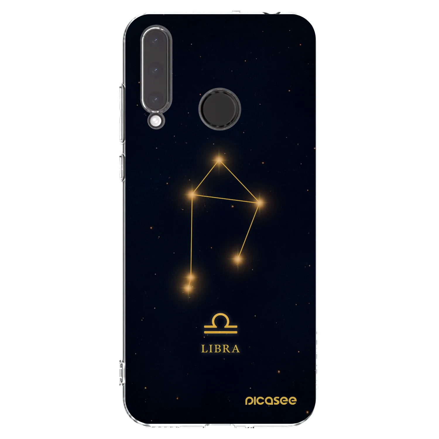 Picasee Honor 20 Lite Hülle - Transparentes Silikon - LIBRA