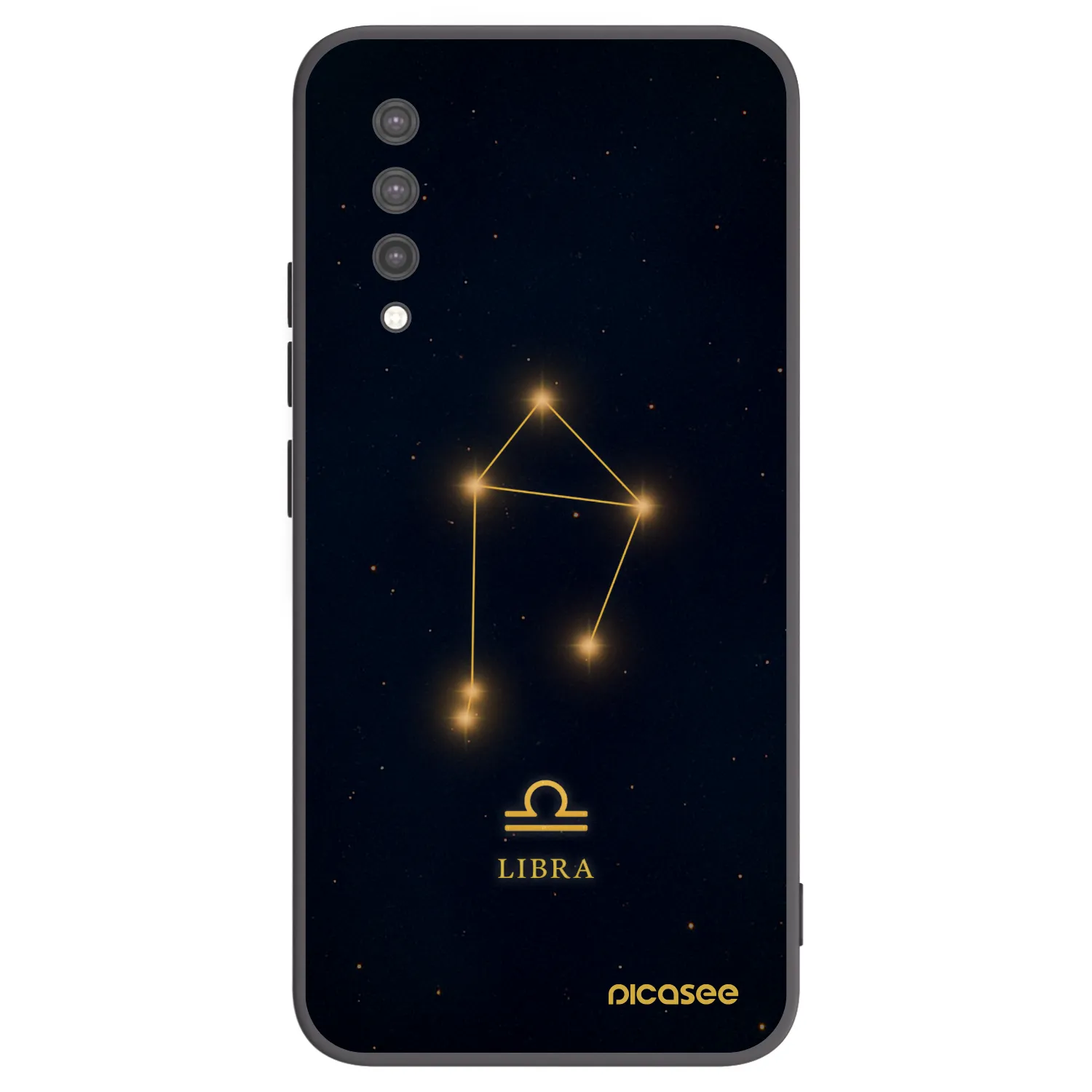 Picasee Xiaomi Mi 9 Lite Hülle - Schwarzes Silikon - LIBRA