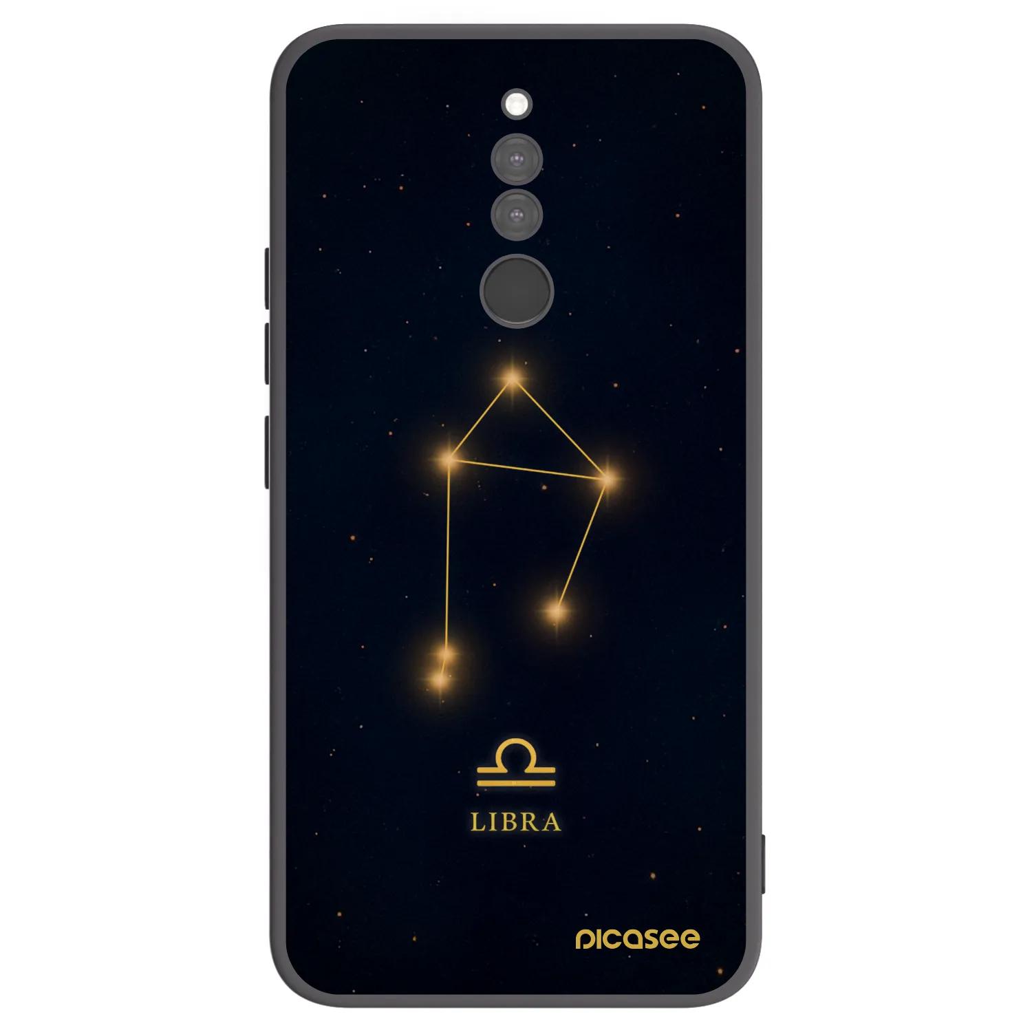 Picasee Xiaomi Redmi 8 Hülle - Schwarzes Silikon - LIBRA