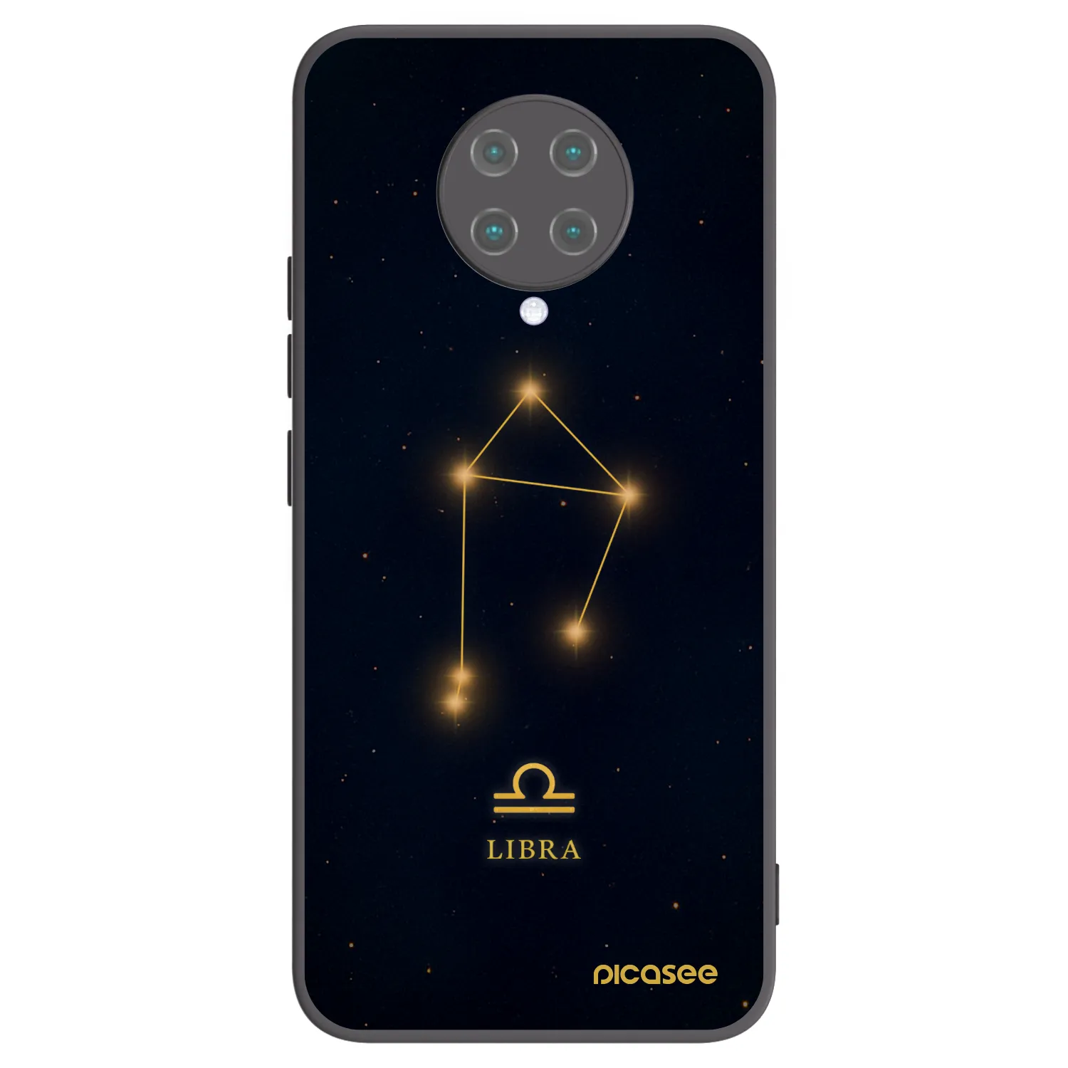 Picasee Xiaomi Poco F2 Pro Hülle - Schwarzes Silikon - LIBRA