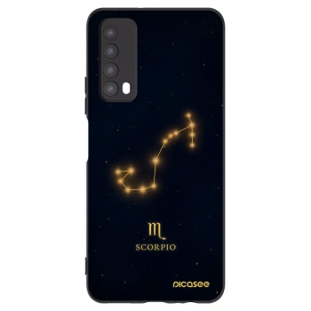 Picasee Huawei P Smart 2021 Hülle - Schwarzes Silikon - SCORPIO