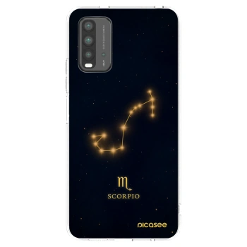 Picasee Xiaomi Redmi 9T Hülle - Transparentes Silikon - SCORPIO