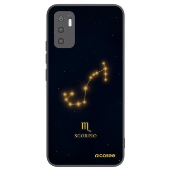 Picasee Xiaomi Redmi Note 10 5G Hülle - Schwarzes Silikon - SCORPIO