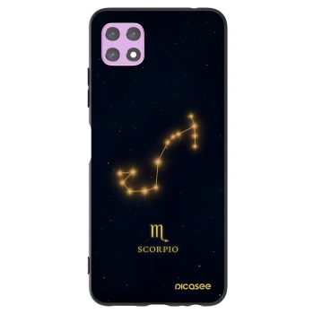 Picasee Samsung Galaxy A22 A226B 5G Hülle - Schwarzes Silikon - SCORPIO