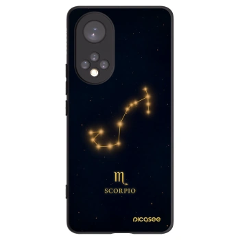 Picasee Honor 50 5G Hülle - Schwarzes Silikon - SCORPIO