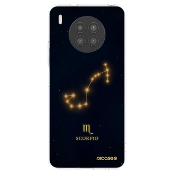 Picasee Huawei Nova 8i Hülle - Transparentes Silikon - SCORPIO