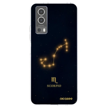 Picasee Vivo Y72 5G Hülle - Transparentes Silikon - SCORPIO