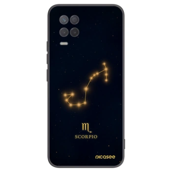 Picasee Realme 8 5G Hülle - Schwarzes Silikon - SCORPIO