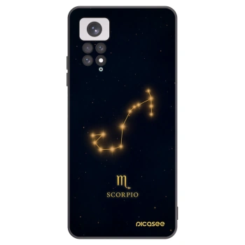 Picasee Xiaomi Redmi Note 11 Hülle - Schwarzes Silikon - SCORPIO