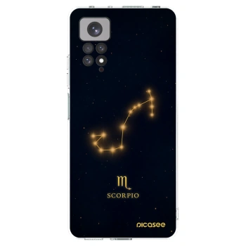 Picasee Xiaomi Redmi Note 11S 4G Hülle - Transparentes Silikon - SCORPIO