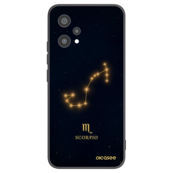 Picasee Realme 9 Pro 5G Hülle - Schwarzes Silikon - SCORPIO