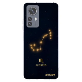 Picasee Xiaomi 12 Pro Hülle - Transparentes Silikon - SCORPIO