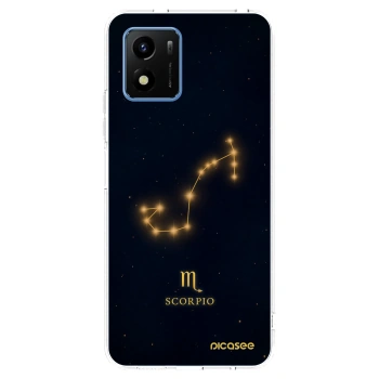 Picasee Vivo Y01 Hülle - Transparentes Silikon - SCORPIO