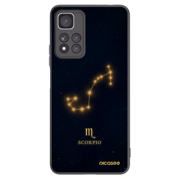 Picasee Xiaomi Redmi Note 11 Pro+ 5G Hülle - Schwarzes Silikon - SCORPIO
