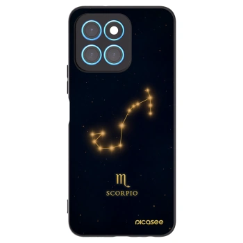 Picasee Honor X6 Hülle - Schwarzes Silikon - SCORPIO