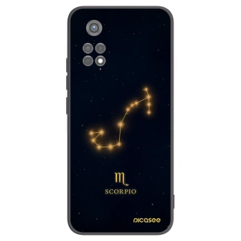 Picasee Xiaomi Redmi Note 11S 5G Hülle - Schwarzes Silikon - SCORPIO
