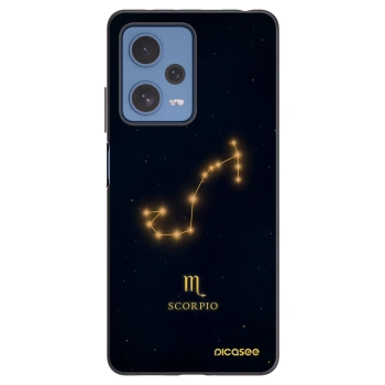Picasee Xiaomi Redmi Note 12 Pro 5G Hülle - Schwarzes Silikon - SCORPIO