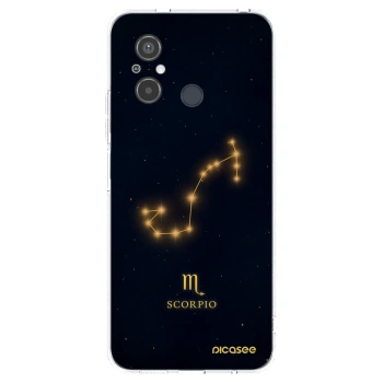 Picasee Xiaomi Redmi 12C Hülle - Transparentes Silikon - SCORPIO