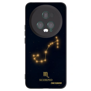 Picasee Honor Magic5 Pro Hülle - Schwarzes Silikon - SCORPIO