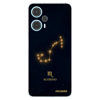 Picasee Xiaomi Poco F5 Hülle - Transparentes Silikon - SCORPIO