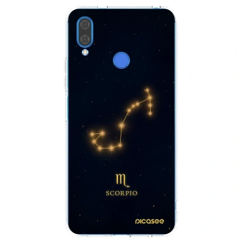 Picasee Huawei Nova 3 Hülle - Transparentes Silikon - SCORPIO