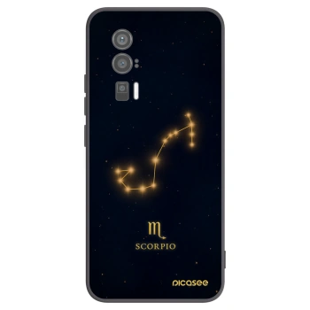 Picasee Xiaomi Poco F5 Pro 5G Hülle - Schwarzes Silikon - SCORPIO