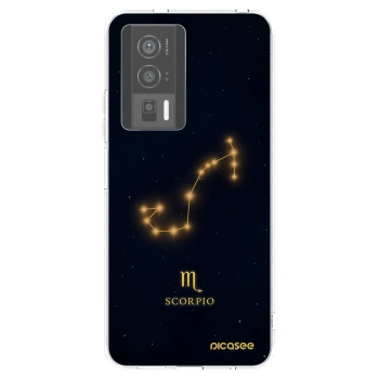 Picasee Xiaomi Poco F5 Pro 5G Hülle - Transparentes Silikon - SCORPIO