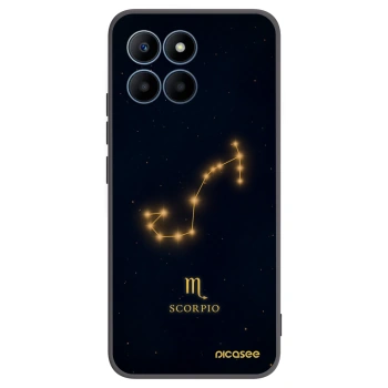 Picasee Honor 70 Lite Hülle - Schwarzes Silikon - SCORPIO