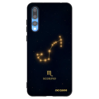 Picasee Huawei P20 Pro Hülle - Schwarzes Silikon - SCORPIO