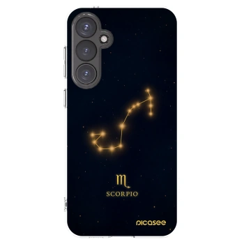 Picasee Samsung Galaxy S23 FE S711B Hülle - Transparentes Silikon - SCORPIO