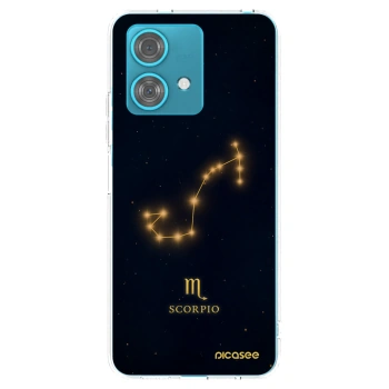 Picasee Motorola Edge 40 Neo Hülle - Transparentes Silikon - SCORPIO