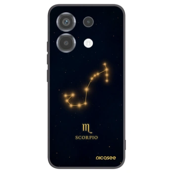 Picasee Xiaomi Poco X6 Hülle - Schwarzes Silikon - SCORPIO