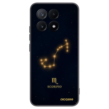 Picasee Xiaomi Poco X6 Pro Hülle - Schwarzes Silikon - SCORPIO
