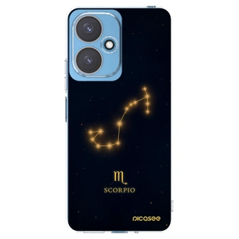 Picasee Xiaomi Redmi 13C 5G Hülle - Transparentes Silikon - SCORPIO