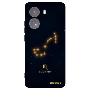 Picasee Xiaomi Poco X7 Hülle - Schwarzes Silikon - SCORPIO