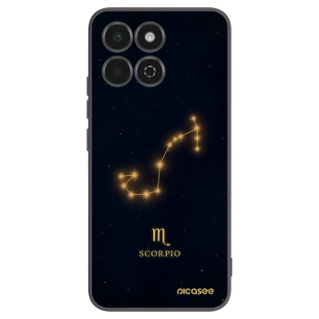 Picasee Honor 200 Smart 5G Hülle - Schwarzes Silikon - SCORPIO