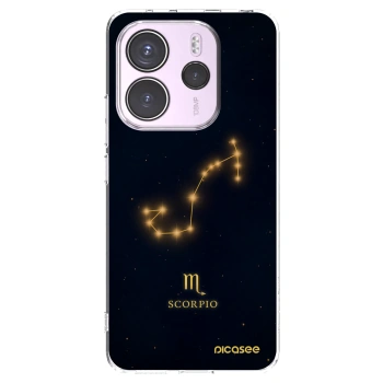 Picasee Xiaomi Redmi Note 14 4G Hülle - Transparentes Silikon - SCORPIO