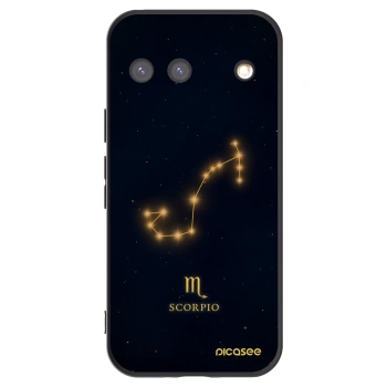 Picasee Google Pixel 9 Hülle - Schwarzes Silikon - SCORPIO